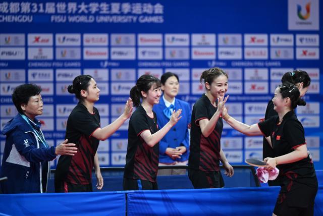 注册-大运会中国女乒惊险夺冠 各层级中日对决愈演愈烈